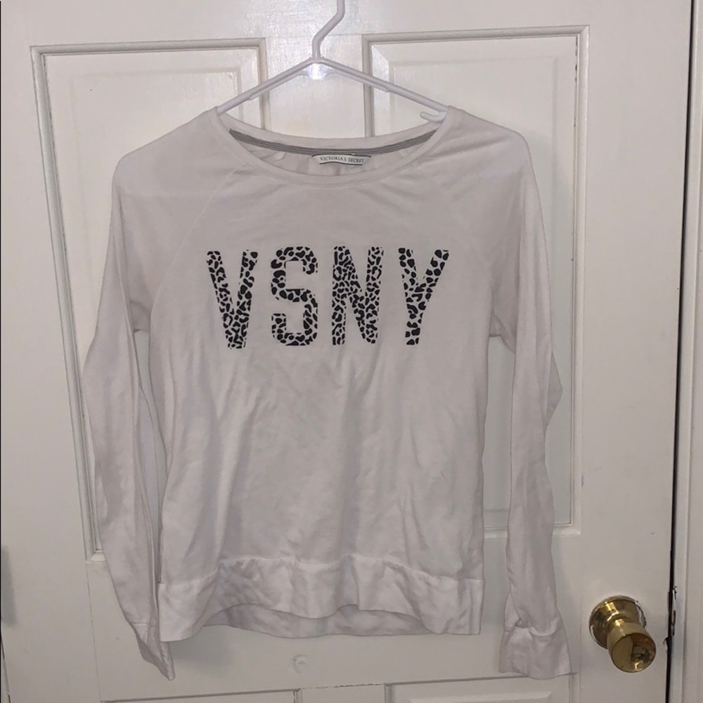 Victoria secrete White long sleeve
